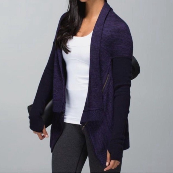 Lululemon Wrap It Up 100% Merino Wool Sweater Size 6 - Picture 10 of 13